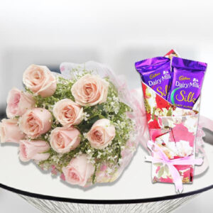 Pink Love with Cadbury Silk