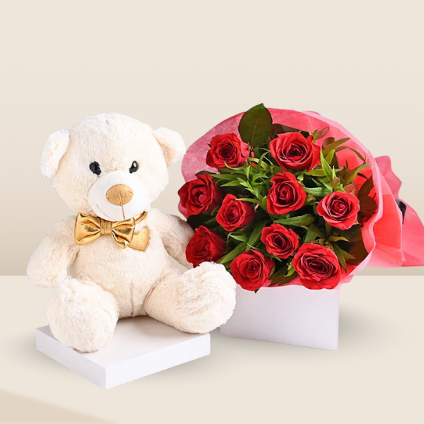 Perfect Happiness with Teddy Bear