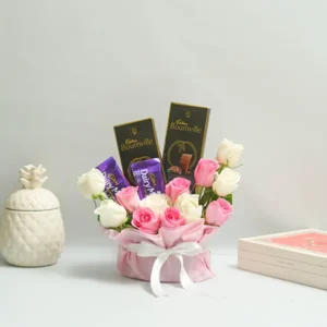 Bournville Rose Vase