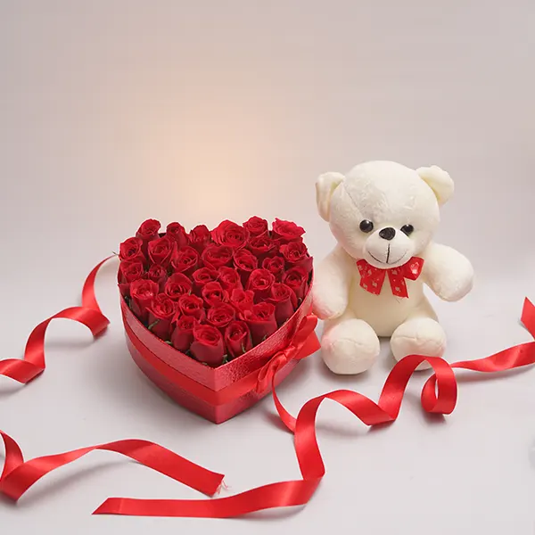 Valentine Heart + Teddy Bear