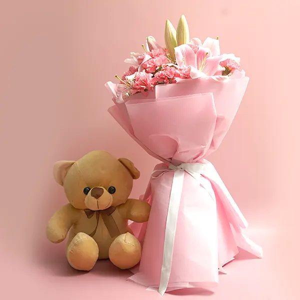 Pink Hugs Bouquet